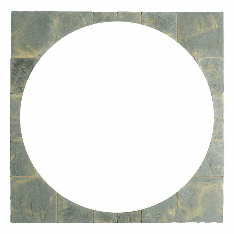 2.4mtr Abbey Paving Circle Squaring off Kit - Antique
