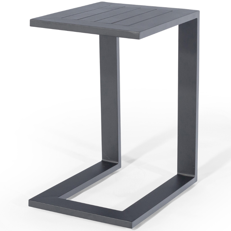 Berlin Aluminium Side Table - Grey