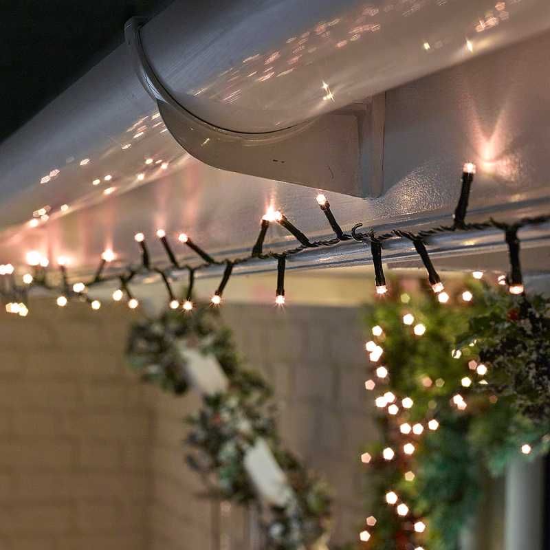 Blitzen String Lights - 800 LEDs - Copper Glow - 40m at Rattan Garden Furniture