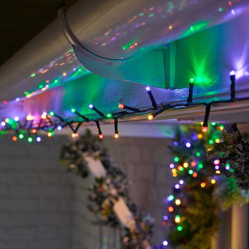 Blitzen String Lights - 800 LEDs - Multi Colour - 40m at Rattan Garden Furniture