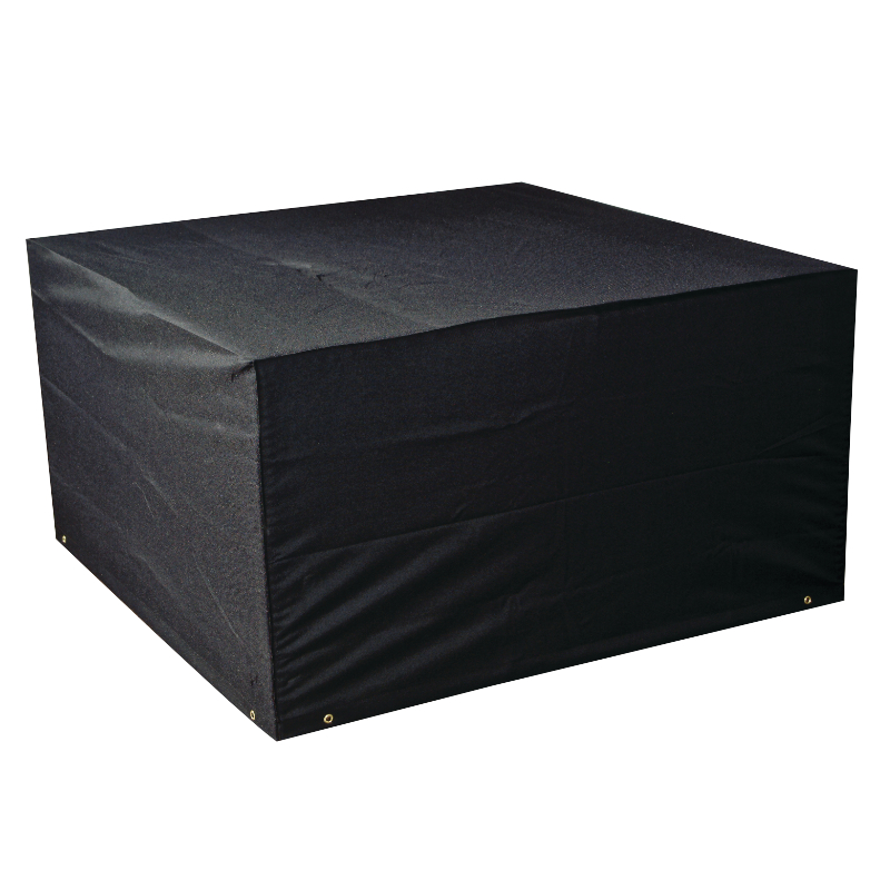 Classic Protector 6000 Modular 6 Seater Rectangular Cube Set Cover - Black