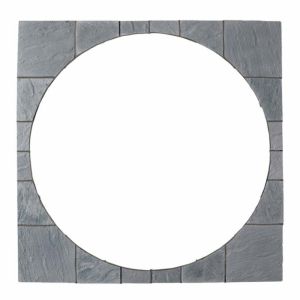 2.4mtr Abbey Paving Circle Squaring off Kit - Graphite