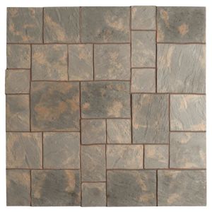5.76 m²  Abbey Paving Patio Kit - Antique