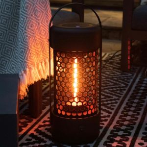 MZ Lyra Medium Portable Electric Patio Heater - 800W