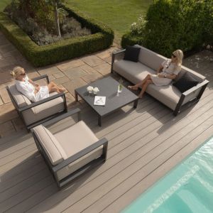 MZ Ibiza 3 Seater Sofa Set With Square Table 