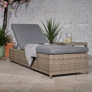 RC Wentworth Rattan Sun Lounger