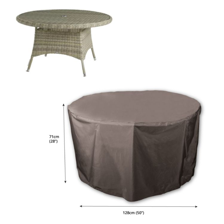 Classic Protector 5000 Circular Table Cover - 4/6 Seat - Black
