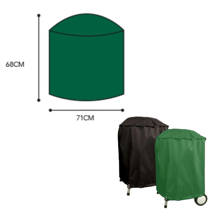 Classic Protector 2000 Kettle BBQ Cover - Green / Black