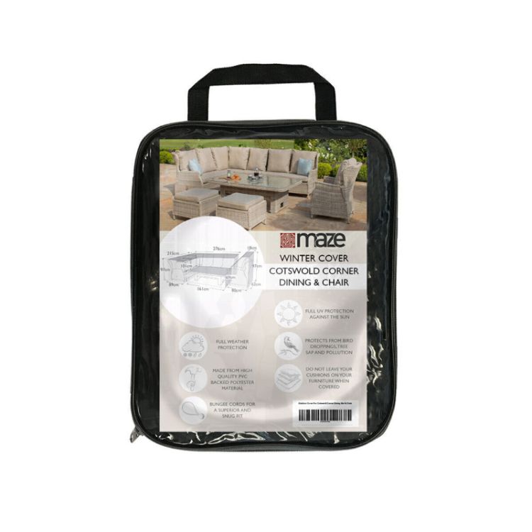MZ Corner Dining Set & Chair Outdoor Cover 