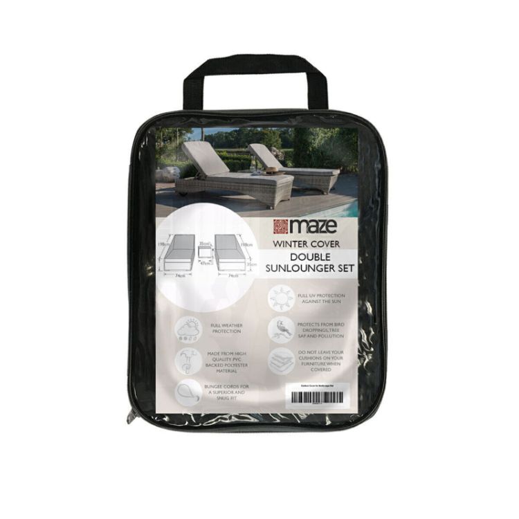 MZ Double Sunlounger Set Outdoor Cover
