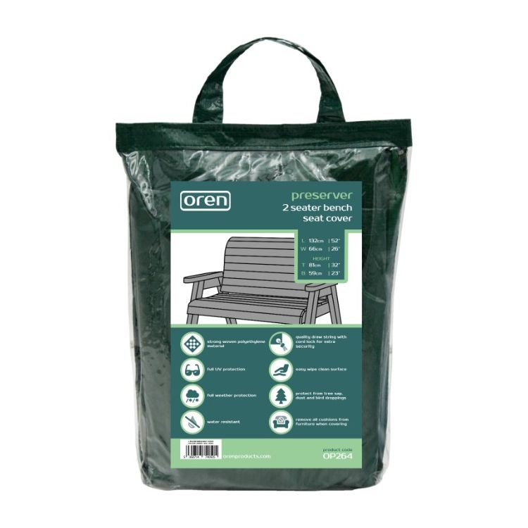 Preserver - 2 Seater Bench Seat Cover - 132cm