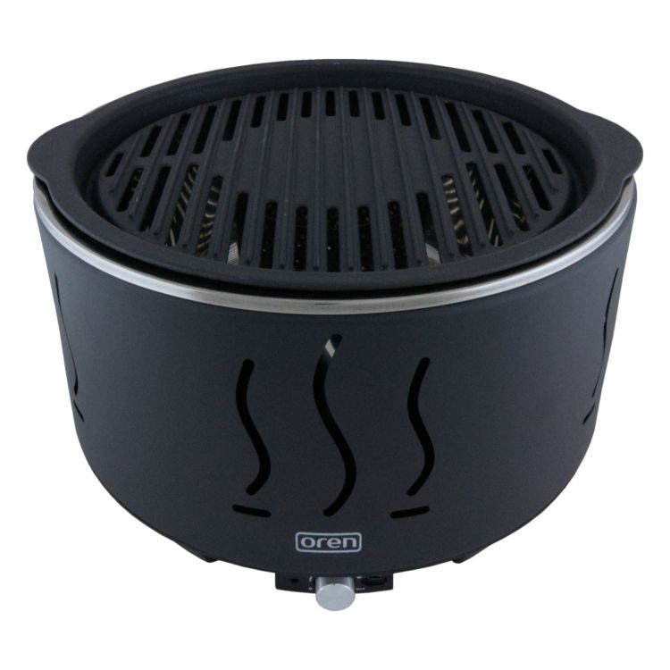 Oren Portable Fan Assisted Charcoal BBQ