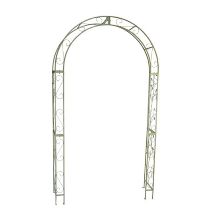 Osbourne Kilminster Metal Garden Arch - Green