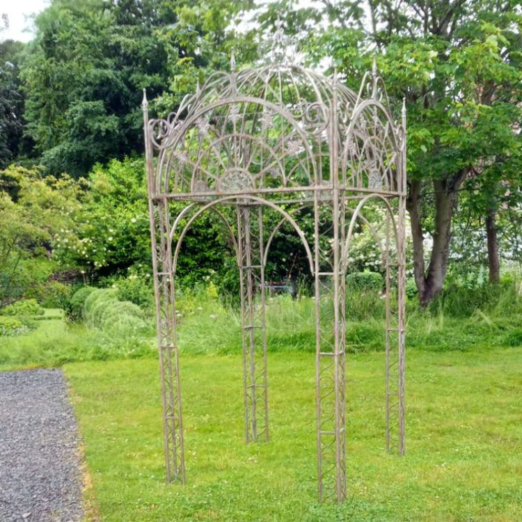 Osbourne Lewis Pavillion Gazebo - Antique Blue Rust