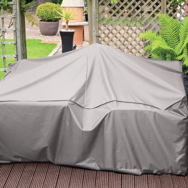 RC 8 Seater Cube Set Heavy Duty Cover - 127cm - Grey