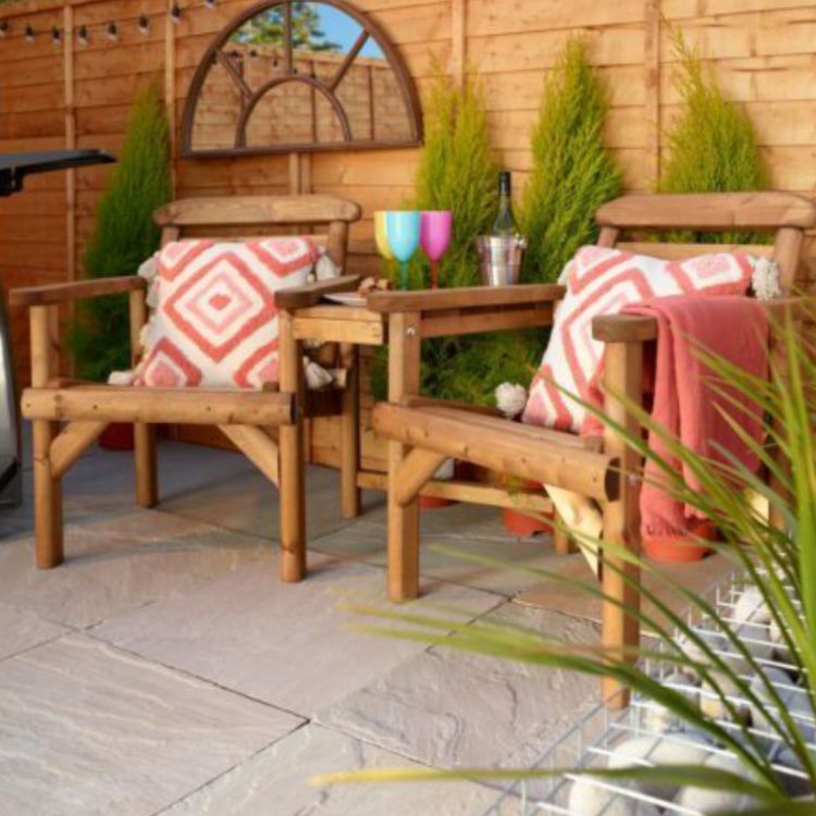 Thornton Rustic Alcove Seat 