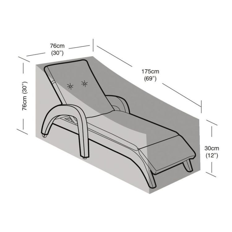 Premium Super Tough Lounger Cover - Green