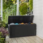 Norfolk 270L Resin Storage Box - Grey 