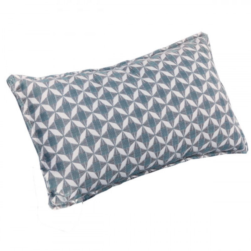 Granada Outdoor Sunbrella Fabric Bolster Cushion - Pack Of 2 - Mosaic Blue