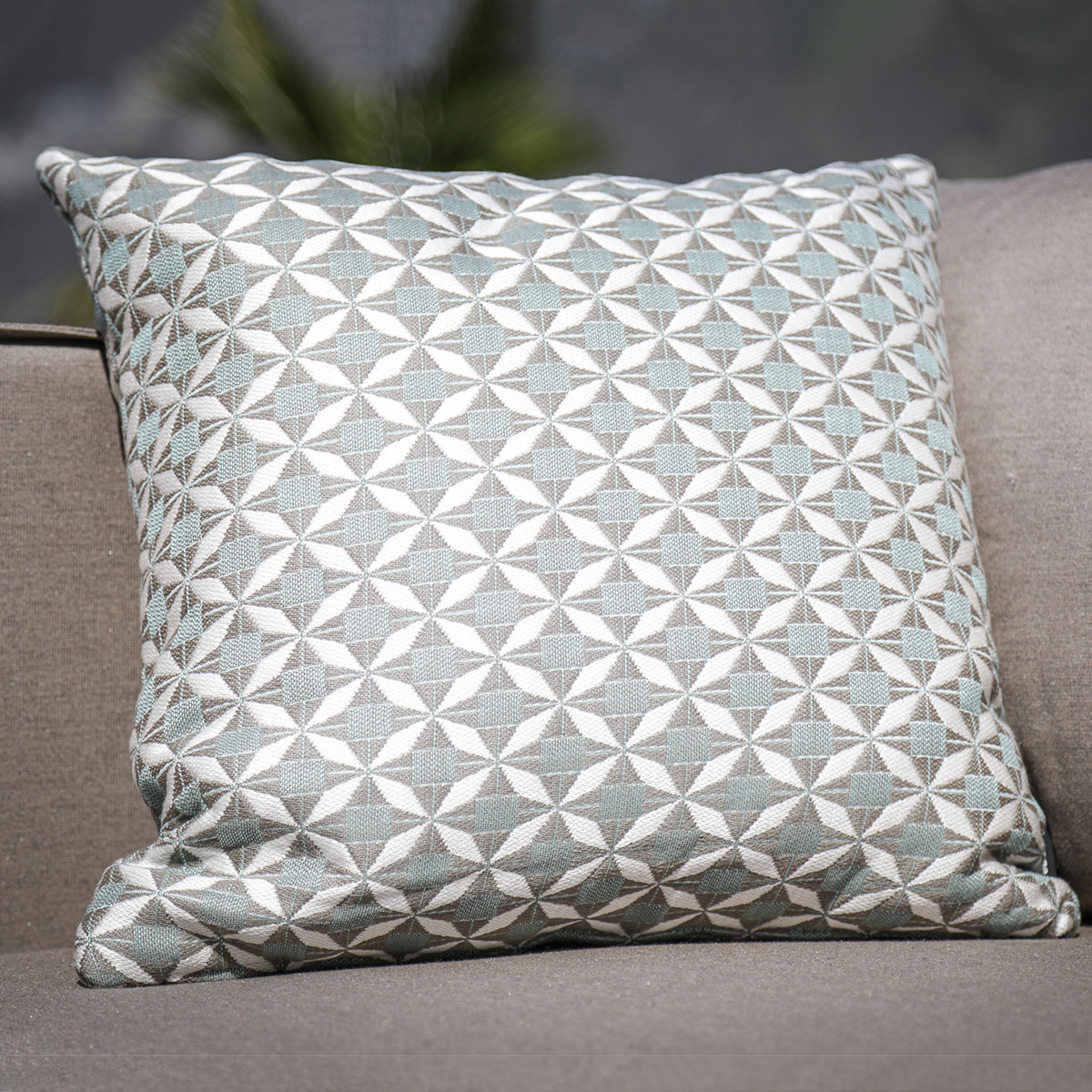 Granada Mosaic Glacier Scatter Sunbrella Cushion - Pack Of 2