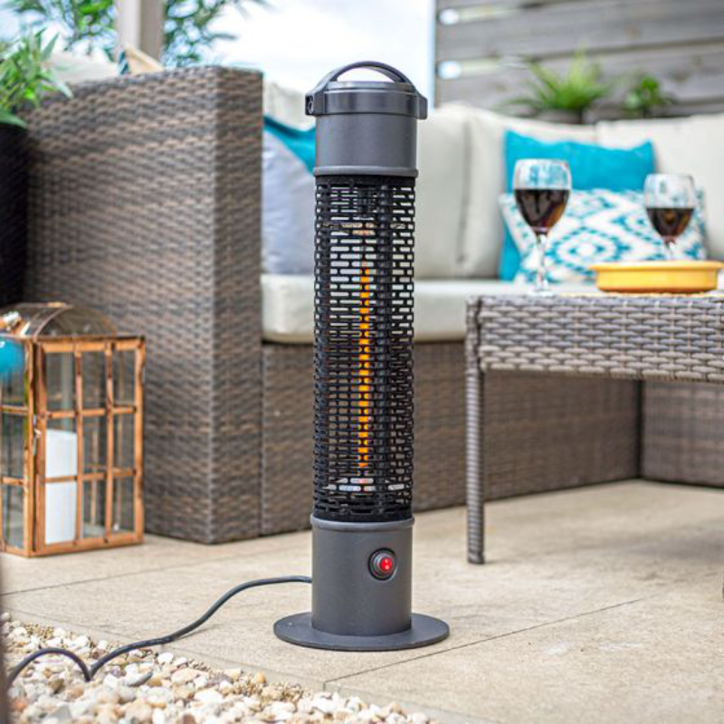 La Hacienda Tauri Portable Tower Heater at Rattan Garden Furniture