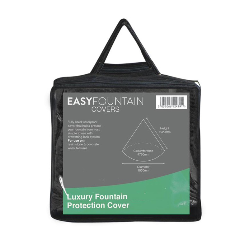 La Hacienda Luxury Lined Fountain Protection Cover - Small