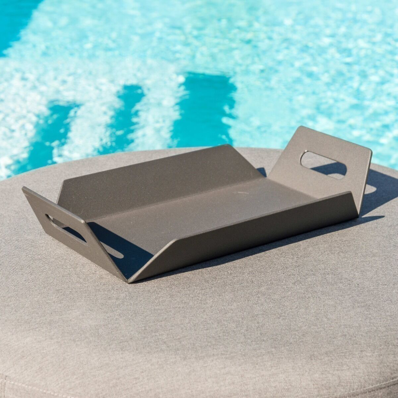 MZ Aluminium Table Tray - Grey