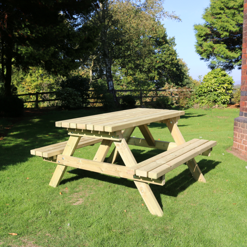 Moorvalley Classic Picnic Table at Rattan Garden Furniture