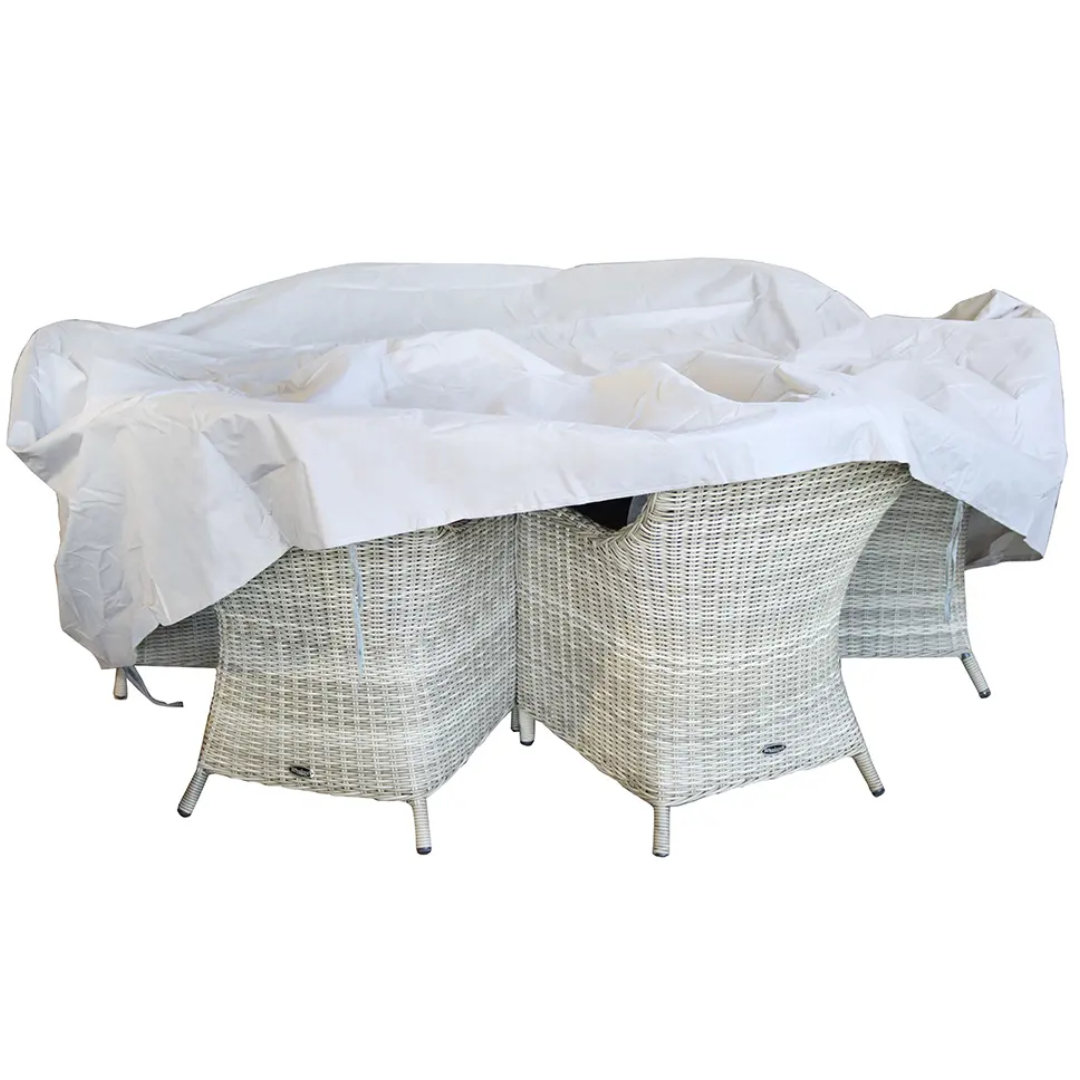 RC 6 Seater Heavy Duty Cover - 250cm - Grey at Rattan Garden Furniture