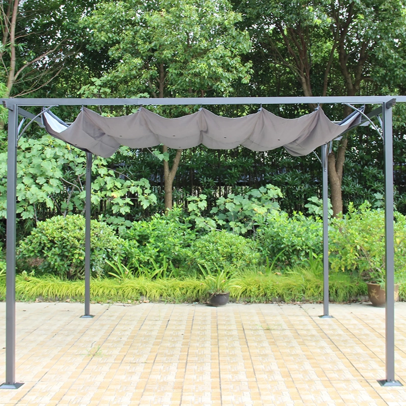 RC Prague 3.5m x 3.5m Pergola - Grey
