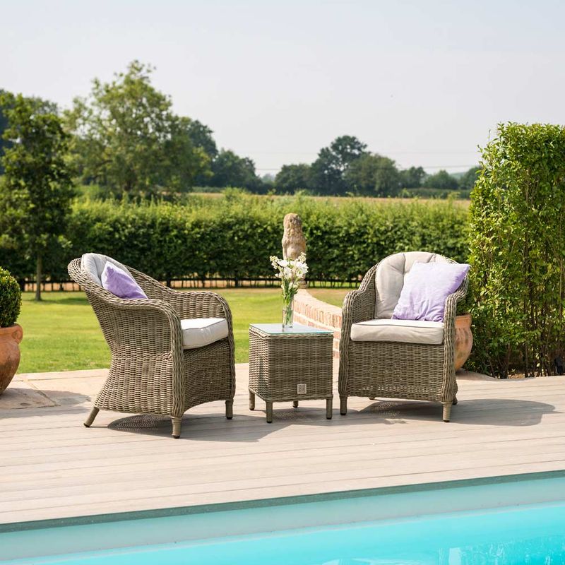 MZ Winchester 3pc Rattan Lounge Set at Rattan Garden Furniture